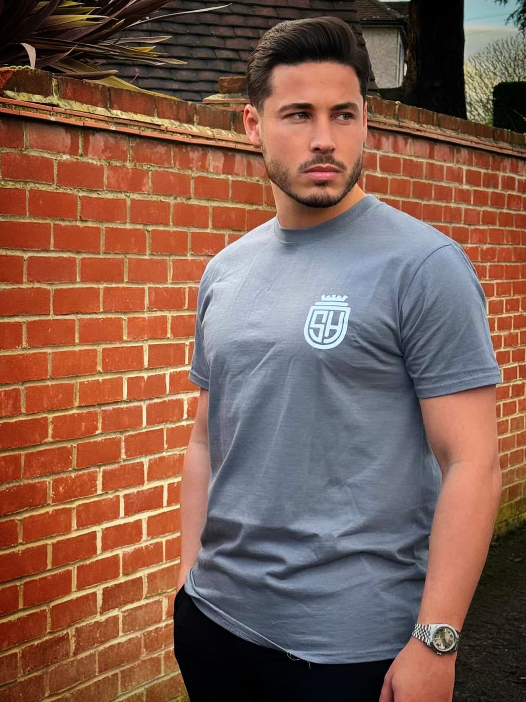Style Haven Foundation Grey T-Shirt